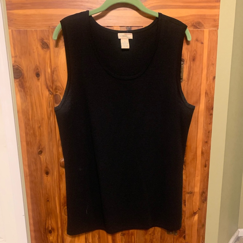 Choices Black Tank